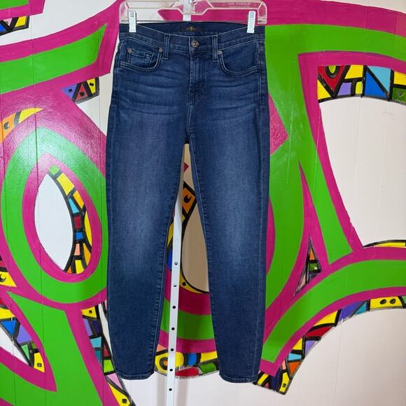 7 For All Mankind Jeans, Ankle Gwenevere. Size 26. In excellent condition! - Picture 1 of 9